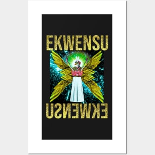 Igbo / African Gods : EKWENSU By SIRIUS UGO ART Posters and Art